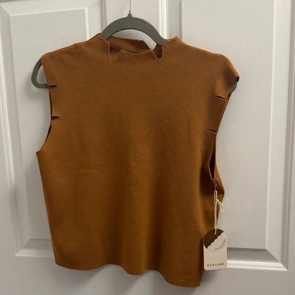 Kerisma Women's Tan Muscle Tee - Picture 1 of 5